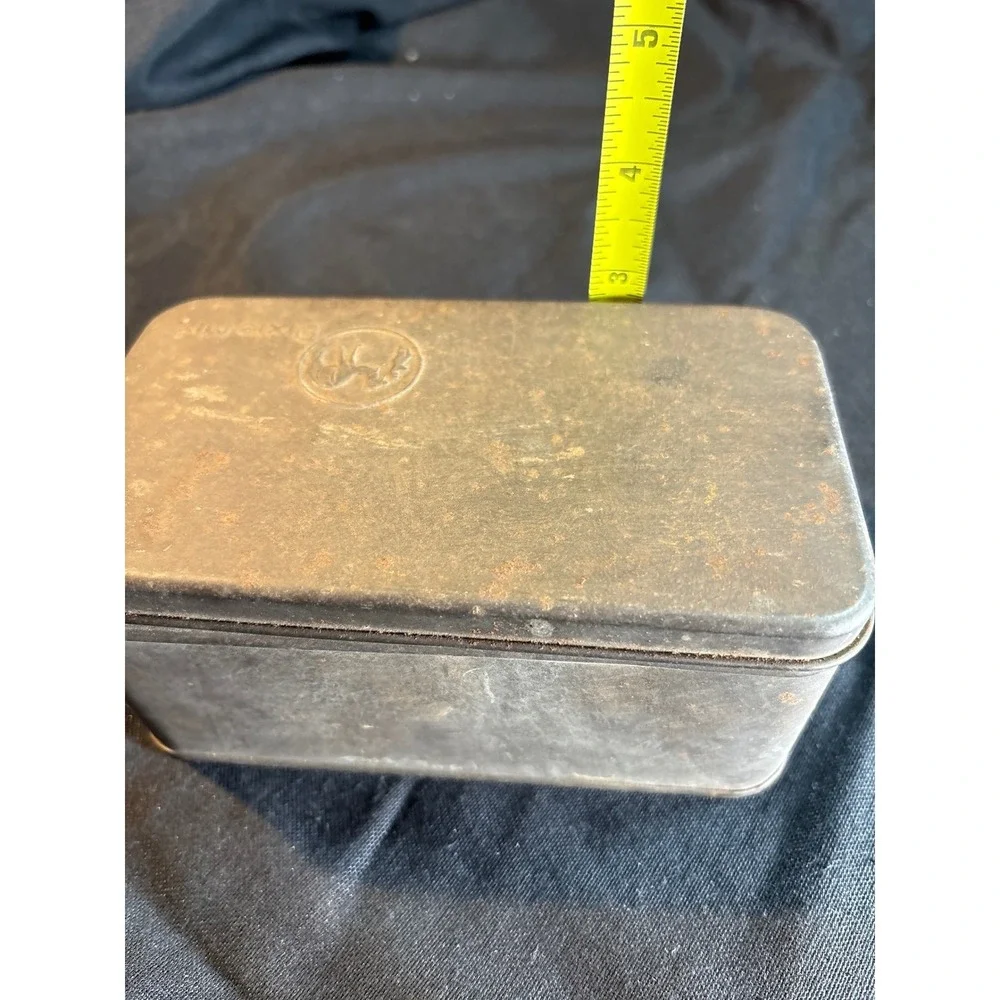 Dixie Mix Vintage Tin Box Camel‎ Embossed CANCO Collectible Storage Container